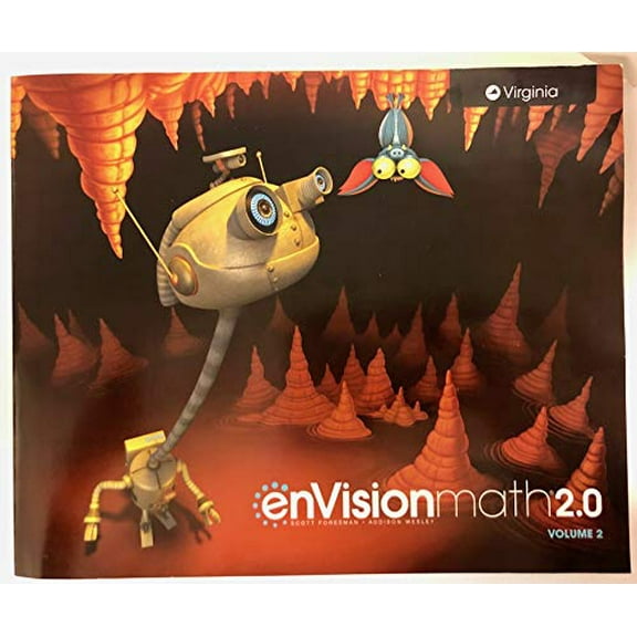 Pre-Owned enVision math 2.0, Virginia edition, Grade 2, Volume2, 9780328968329, 0328968323, Paperback,