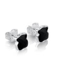 thumbnail image 2 of ARETES PLATA 925 OSO NEGRO CORTOS 547454, 2 of 3