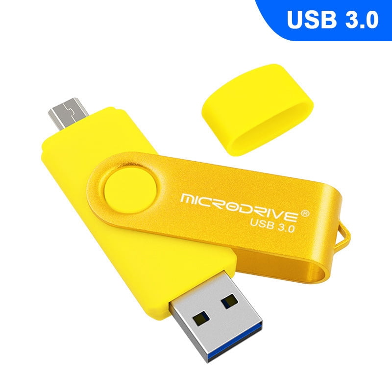 Type C Flash Drive, 32GB 2 in 1 Dual Drive Waterproof Memory Stick for