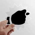 thumbnail image 1 of Provoke Gesture Outline Pattern Sun Vinyl Sticker Luggage Graffiti Flower Decal, 1 of 3