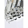 thumbnail image 4 of Elegant Lighting Maxime Transitional Wall Sconce 2 Lights E12 Black Metal Crystal, 4 of 4