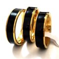 thumbnail image 5 of HOOUN 30pcs Bright Black Enamel 6mm Stainless Steel Ring Classic Elegant Jewelry, 5 of 7