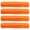 L:Orange,400PCS, variant on 400 Pieces Orange Pipe Cleaners Chenille Stem for DIY Art Craft Decorations (6mm x 12 Inch)