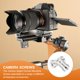 thumbnail image 4 of Convertidor de tornillos de espiga de cámara Uxcell hembra a hembra, adaptador de tornillos de trípode espiga para soporte de luz, adaptador de zapata caliente y fría, cabezal de bola, flash 6, 4 of 7