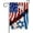 Style 1, variant on American Decorative Garden Flag, American USA Yard Outside Home Decorations, National Country USA Stars Stripes Outdoor Small Decor 12x18