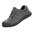 thumbnail image 3 of 1 par de zapatos de trabajo bajo, cabeza de acero, antideslizante, soldador, 43 gris SM SunniMix Zapatos de seguro laboral, 3 of 8