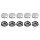 thumbnail image 1 of Uxcell 10 Paquete Tapa de Agujero de Fregadero de Cocina, 1.18" Tapa de Agujero de Grifo de Acero Inoxidable, Plata, 1 of 6