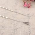 thumbnail image 3 of Collar de Rosario CatholicDivin09 VentDepot 3Pzas 39cm 1x1.5cm Cruz Cuentas 3mm Tipo Perlas Blanco, 3 of 4