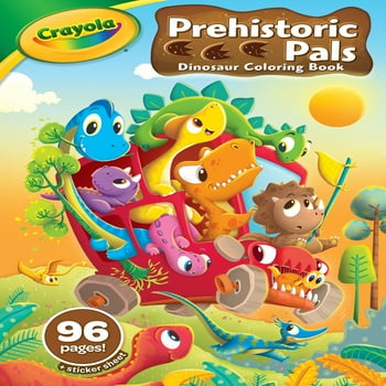 Crayola Dinosaur Color Book 96 Pages Boys and Girls Ages 3+