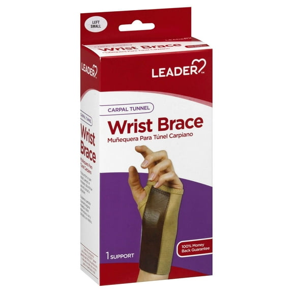 Leader Carpal Tunnel Wrist Brace - Left, Small