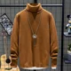 thumbnail image 3 of Suéter de punto de cuello alto para hombre, otoño e invierno, jersey de cuello alto, novedad, sudadera para hombre, estilo coreano, calidad Y2k, 3 of 5