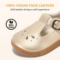 thumbnail image 4 of STQ KIDS Girls School Shoes Mary Jane Toddler Lightweight Non-Slip Comfortable Ballet Shoes for Girls Gold Toddler 7, 4 of 9