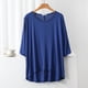 thumbnail image 2 of Blusas para Mujeres Casual, Cuello Redondo sin Mangas Blusa de Ropa de Dormir Hecha de Cómodo Estante de Algodón de Imitación para Todo el Uso de Temporada, Blusas sin Mangas para Mujeres, 2 of 3