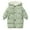 Green, variant on lnmuld Kids Down Jacket Girls Long Down Coat Warm Winter Jacket with Insulation for Cold Weather Outdoor Activities Solid Color Size:6-7 Years