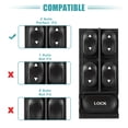 thumbnail image 4 of Interruptor de ventana eléctrica, interruptor de control de ventana apto para Ford Escort 1997 para Mercury Tracer 1997-1999, 4 of 7