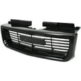 thumbnail image 2 of Grille Assembly Compatible With 1998-2004 GMC Sonoma 1998-2005 Jimmy Textured Black Shell and Insert, 2 of 3