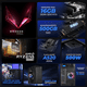 thumbnail image 3 of Computadora Escritorio Completa Xtreme PC Gaming AMD Radeon Vega 7 Ryzen 5 5600GT 16GB SSD 500GB Monitor 23.8 100Hz WIFI Black juegos casuales, trabajo y estudio, 3 of 6