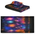 thumbnail image 2 of City Fireworks Towels 3 Pack Bath Towels for Bathroom Set Soft Cotton Highly Absorbent Lightweight & Quickdry Towel Set 1 Bath Towel,1 Hand Towel,1 Washclothe Wash cloth, 2 of 6