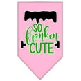 thumbnail image 5 of Halloween Pet and Dog Bandana Screen Printed, "So Franken Cute", 5 of 10