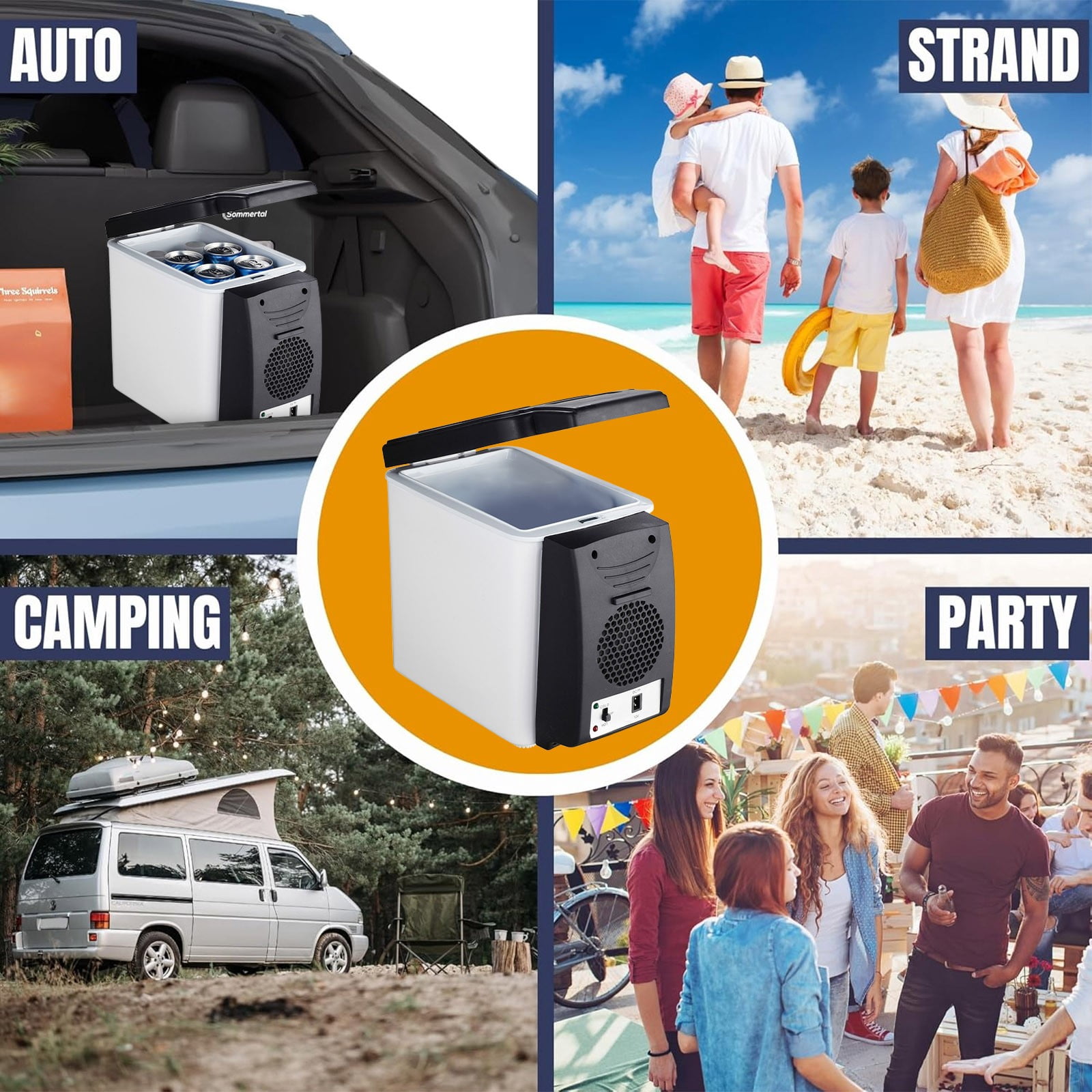 Bdday Car Refrigerator Refrigerator For Car Car Refrigerator Freezer 12V Car Refrigerator 6L Portable Car Refrigerator Portable Freezer DC12V