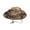 Brown, variant on Fishing Bucket Hat for Men Women Outddor Sun Hat Unisex Summer Bush Hiking Round Camouflage Cap Khaki
