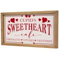 thumbnail image 4 of Northlight Cupid's Sweetheart Cafe Valentine's Day Framed Wall Sign - 15.75", 4 of 6