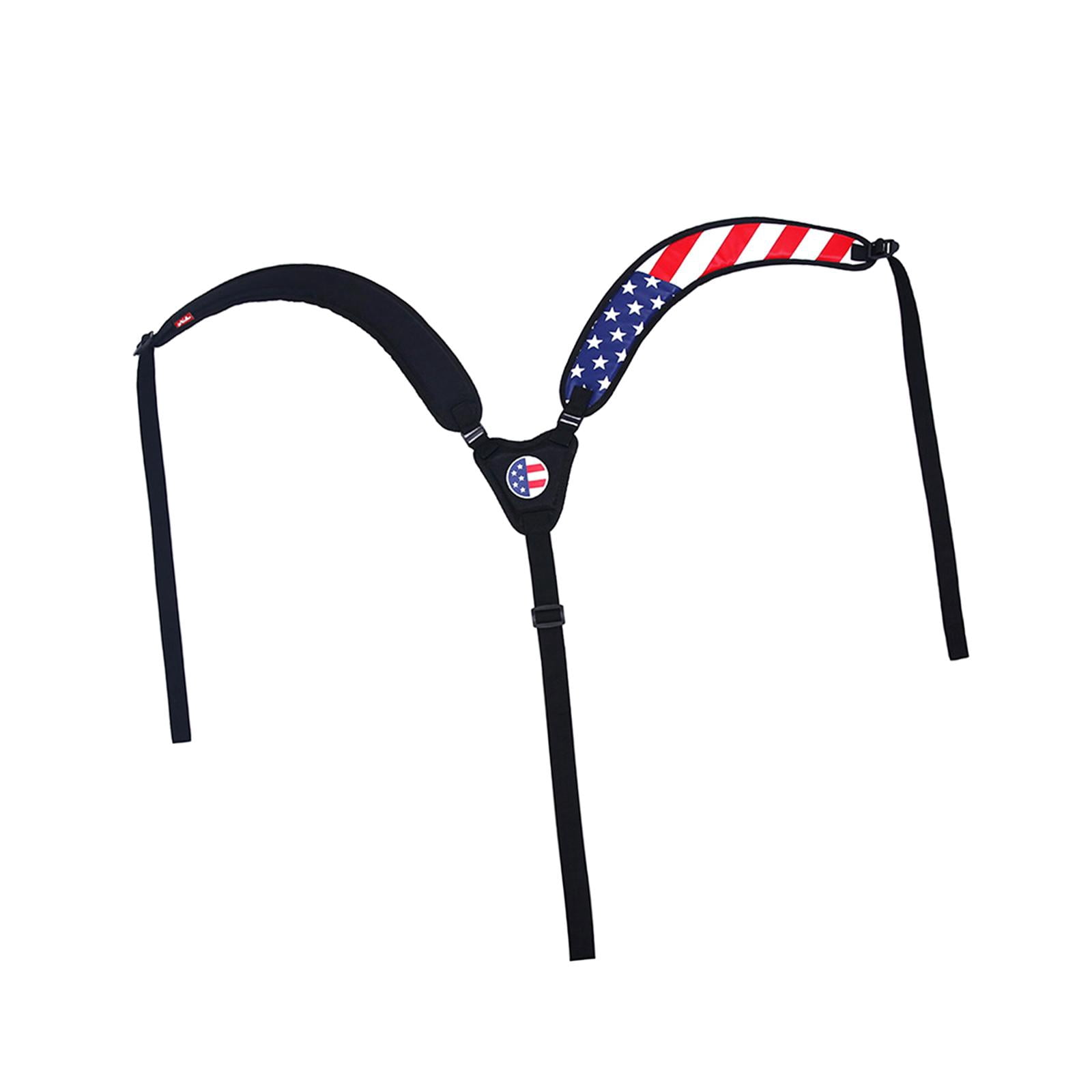 harayaa Golf Bag Shoulder Strap Comfortable Adjustable Golf Bag Carry Strap Shoulder Pad Y Shaped