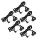 thumbnail image 3 of Cables conductores de electrodos, 5 piezas Cables conductores de repuesto negros Cables conductores de electrodos Tecnología innovadora, 3 of 14