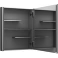 thumbnail image 5 of Kohler K-81145-DA1 24 x 20 in. Maxstow Medicine Cabinet - Dark Anodized Aluminum, 5 of 5