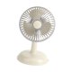 thumbnail image 5 of Mini ventilador portátil de escritorio USB para interiores y exteriores, ajustable a 90 degree. Beige, 5 of 9