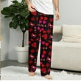 thumbnail image 2 of Couples Halloween Pjs Pants Women Men Halloweens Pajamas Unisex Funny Pajama Pants Bottom Lough Sleepwear for Halloween Costume Party,X-Large, 2 of 8