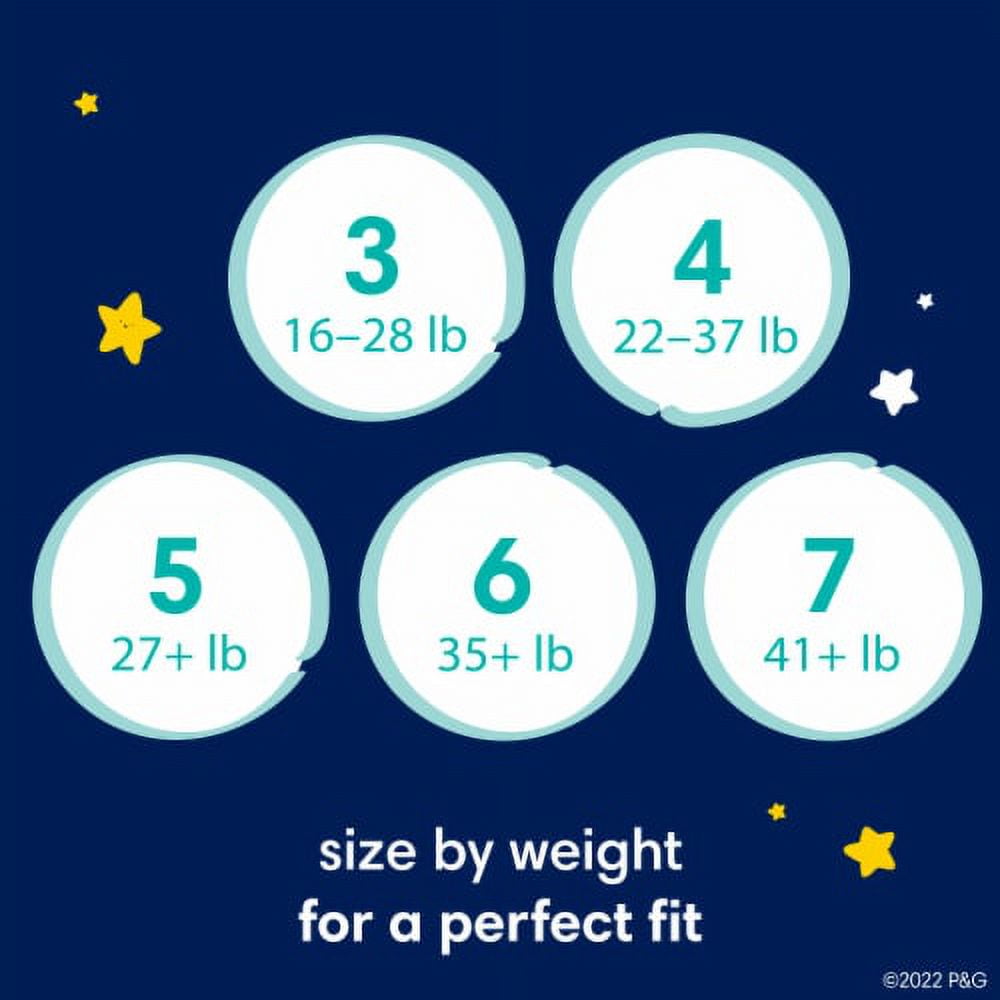 Pampers Swaddlers Overnights Diapers Size 5