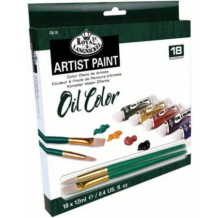UPC: 0090672028204 | Royal Brush Oil Artist Paint Set  18-Colors