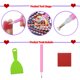 thumbnail image 1 of Cuadros Decorativos Corrector de dibujo de diamante 5D resistente al agua para kits de dibujo de diamante (4 pulgadas) Tmvgtek embutido en tela, 1 of 5