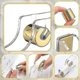 thumbnail image 2 of 26-27 Transparent Gold Tape Dispenser - 2 Pieces Acrylic Office Tape Holder for Packing, 2 of 5