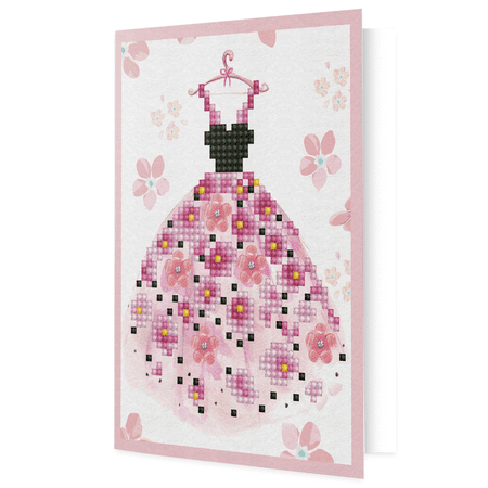 Diamond Dotz Party Time Card Diamond Painting Kits for Adults - Diamond Art Kits a Relaxing Creative Craft Kit with Dotz Gems