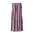 thumbnail image 2 of Women's Casual Pants Pajama Pants For Women In Summer Can Be Worn Loose Large Size Pocket Pants Loose Wide Leg Pants For Women'S Home Pants,Purple Women's Casual Pants XXXXXXXXL, 2 of 3