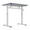 Grey, variant on Tcbosik 23.6" - 35.4" Height Adjustable Stand Up Desk, Manual Standing Computer Desk with Crank Handle, 47.2" Gaming Table for Home Office, Easy Assembly, White