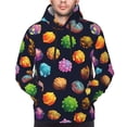 thumbnail image 4 of Hoodies for Men - lovely planet Long Sleeve Comfrt Men'S Fashion Hoodies & Sweatshirts, Sweatshirts for Men Hoodies Pullover Clothing Clothes with Pouch, 4 of 7