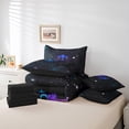 thumbnail image 4 of YST Libra Bed in a Bag Psychedelic Galaxy Bedding Set, Full, 7 Count, 4 of 4