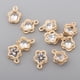 thumbnail image 2 of 10 piezas de soporte de cristal con forma de lágrima y estrella, colgantes para joyería si, 2 of 9