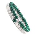 thumbnail image 4 of 2Pcs Bracelet Stone Charm Beads Fashionable Bracelets Multipurpose Wrist Bracelets Chain Stone Jewelry Decorating Christmas Gift 2 2, 4 of 6