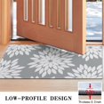 thumbnail image 3 of Bohemian Retro Floral Non-Slip Entryway Door Mat,Boho Indoor Decor Durable Low Plush Door Mat,Washable Welcome Rug for Patio Hallway Home Decor 17x30 Inches, 3 of 7