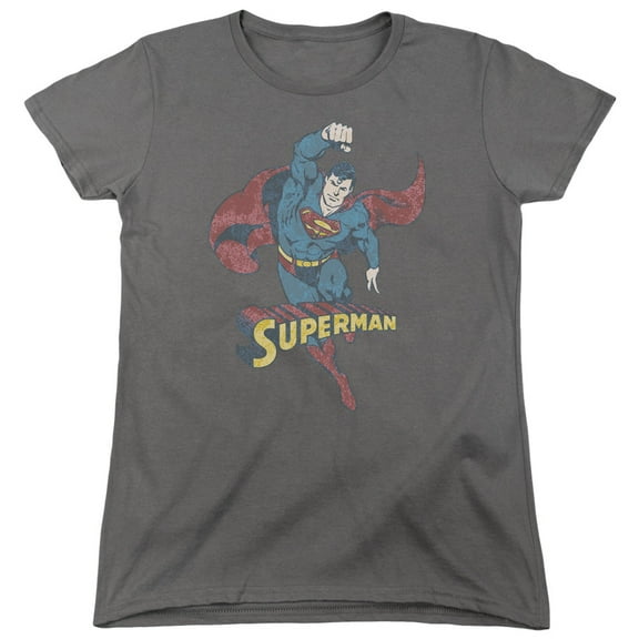 Dco - Desaturated Superman - Women's Short Sleeve Shirt - Small
