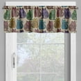 thumbnail image 2 of Ambesonne Tattoo Window Valance, Colorful Cats, 54" X 18", Multicolor, 2 of 5