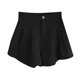 thumbnail image 3 of MKLEKYY Pantalones Cortos Para Mujer, Informales, Elásticos, De Cintura Alta, Con Pierna Ancha, Holgados, Plisados, Elegantes, De Verano, 3 of 3