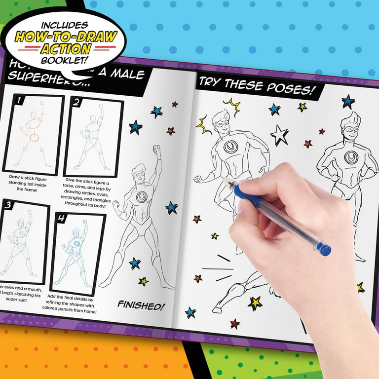 ARTISCAPES Comic Book Art Set (200 Pieces) - Walmart.com