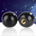 thumbnail image 4 of 5pcs Black Bakelite Ball Lever Knobs M12 x 40 Copper Insert Replacement for Machine Tool, 4 of 4