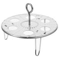 thumbnail image 1 of Steamer Rack Round Steamer Rack Cooling Steaming Rack Stainless Steel Steamed Egg Rack, 1 of 8