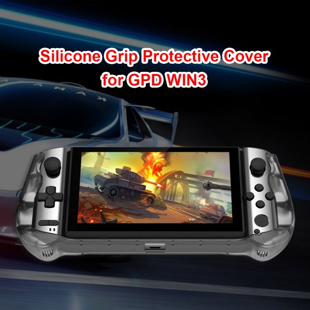 Kuymtek Funda protectora de agarre de silicona para funda de consola de juegos portátil GPD WIN3